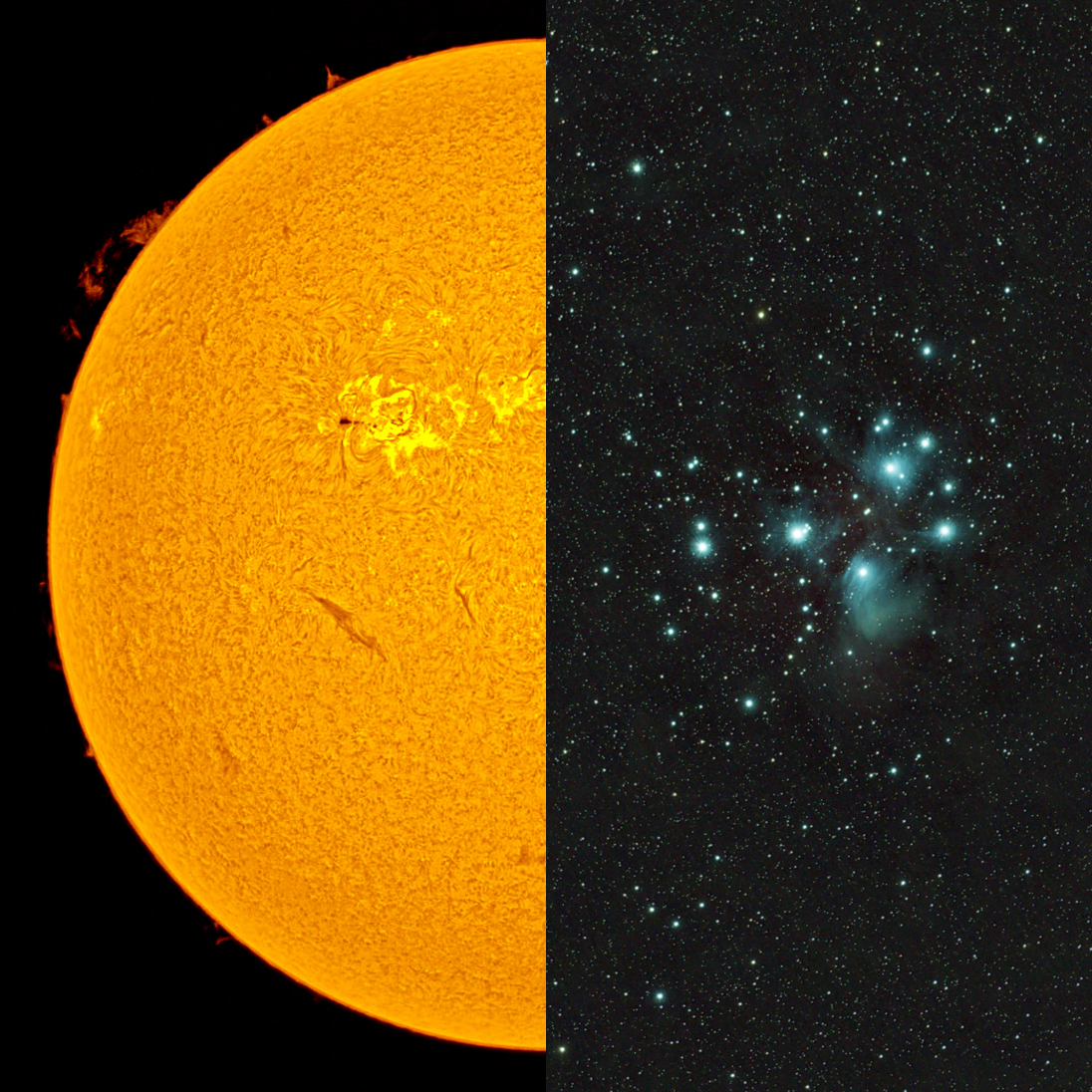 LUNT Telescopio APO LS100MT/B1200R&P allround per il Sole + cielo stellato