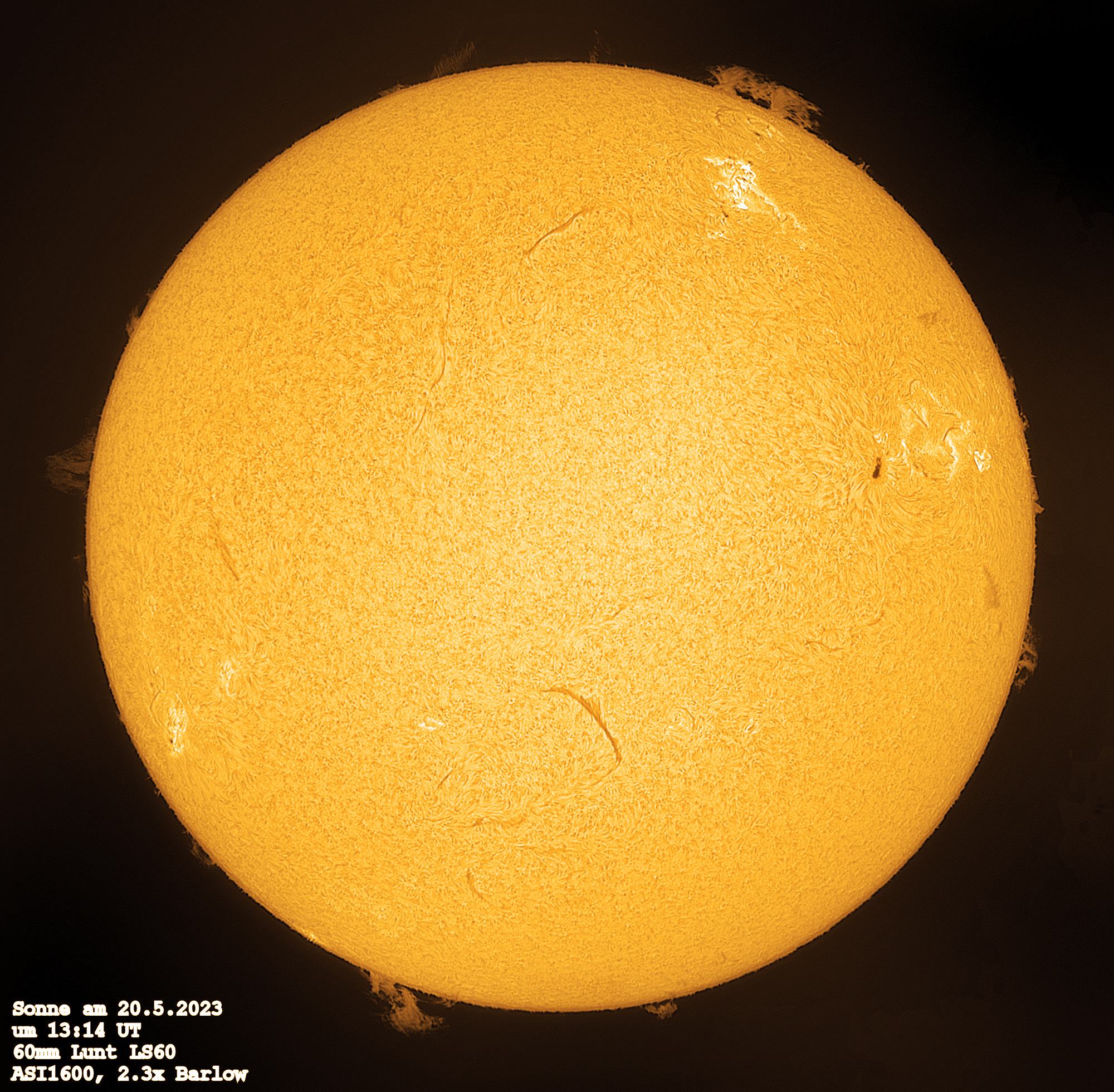 LUNT Telescopio LS60MT/B600R&P ED allround ED per il Sole + cielo stellato